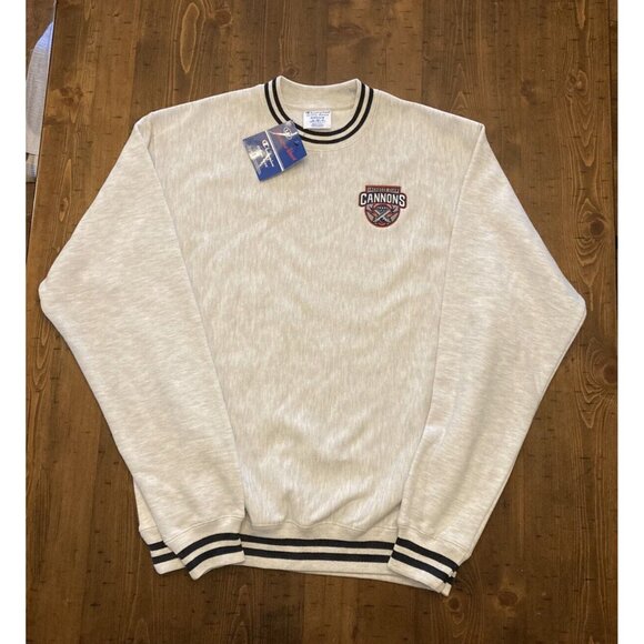 MensChampion Reverse Weave PLL Cannons Lacrosse Club Sweatshirt Gray Sz M NWT